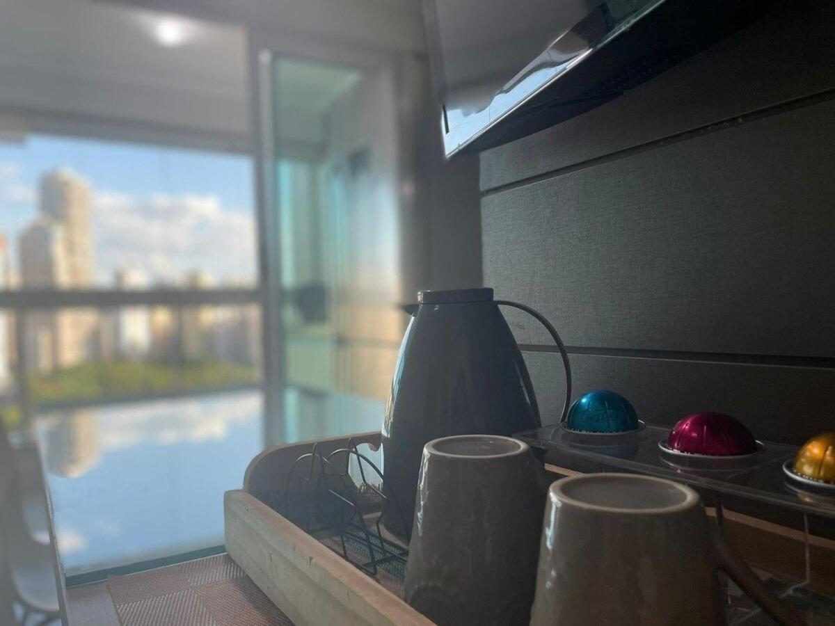 1 Qts.| 2 Hosp. | Jacuzzi Na Varanda | Linda Vista Гояния Экстерьер фото