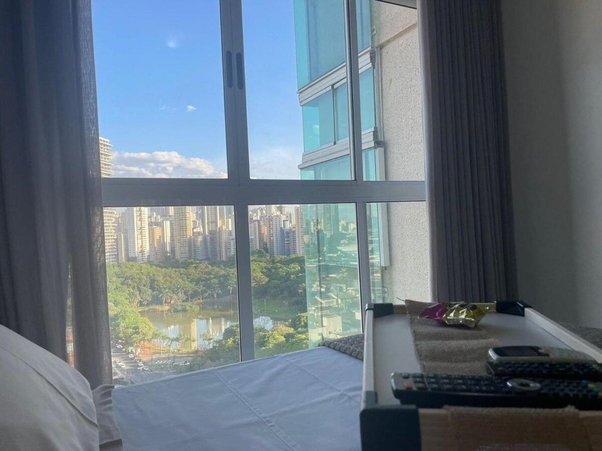1 Qts.| 2 Hosp. | Jacuzzi Na Varanda | Linda Vista Гояния Экстерьер фото
